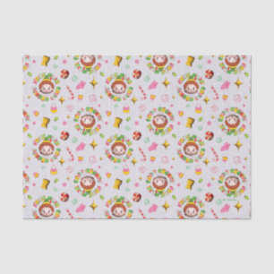 Elf the Movie   Four Main Food Groups Pattern Tissuepapier