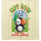 Elf the Movie | Not Now Arctic Puffin Douchegordijn (Voorkant)