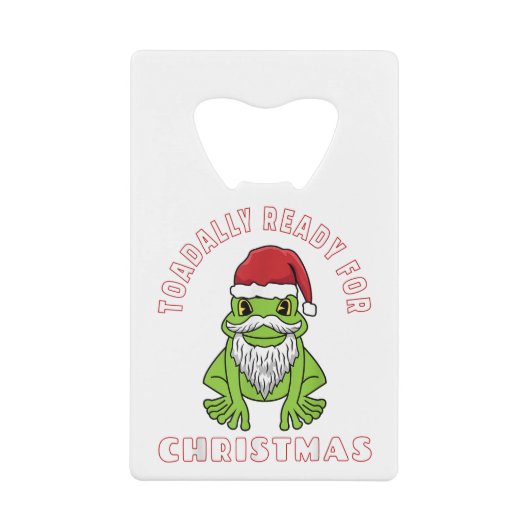 Elf Toad Frog Pun Prêt pour Noël (Devant)