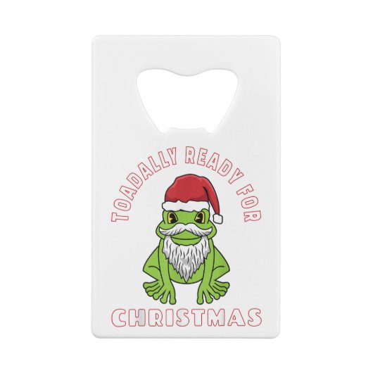 Elf Toad Frog Pun Prêt pour Noël (Dos)
