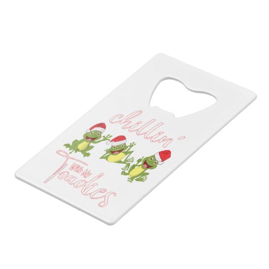 Elf Toad Frog Pun Prêt pour Noël (Dos Angle)