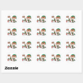ELF-training Ronde Sticker (Vel)