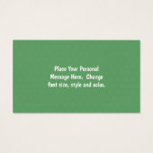 Elf Tree Gift Kerstvakantie Gift Kaart Label (Achterkant)