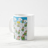 Elf van de maand koffiemok (Voorkant links)