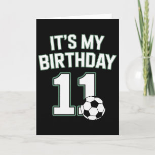 Elf Voetbal Het Is Mijn Verjaardag 11 Jeugdspelers Kaart