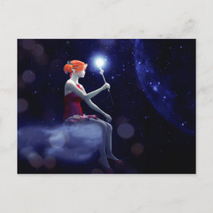 Elf Wand Briefkaart