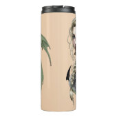 Elf Warrior Dragon Fantasy Thermosbeker (Achterkant)