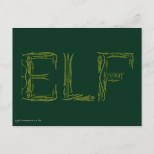 Elf Weapons Collage Briefkaart