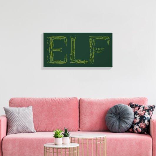 Elf Weapons Collage Canvas Afdruk (Insitu (Woonkamer))