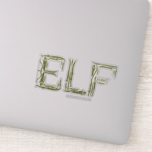 Elf Weapons Collage Sticker (Detail)