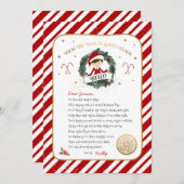 ELF welkomstbrief Kaart (Voorkant / Achterkant)