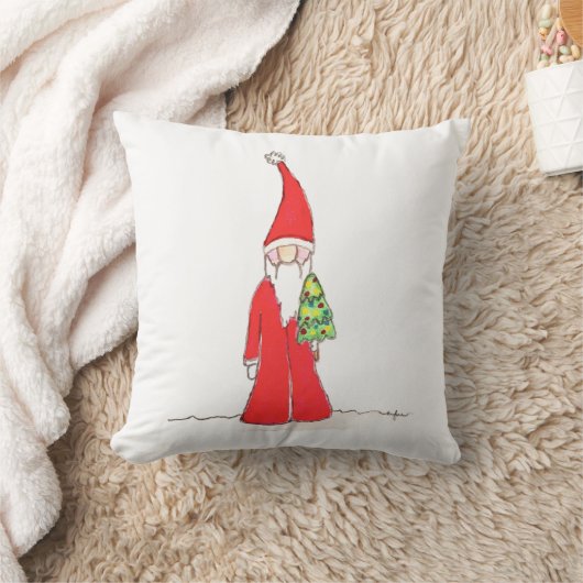 Elf with Tree Kussen (Deken)