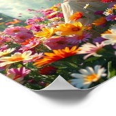 Elf World Keep of ontwerp zelf Poster (Hoek)