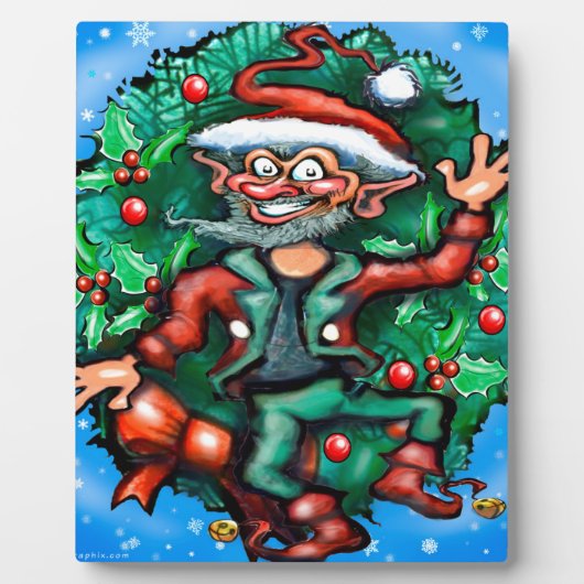 Elf Wreath Fotoplaat (Voorkant)