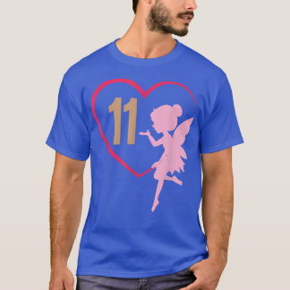 Elfde elfde verjaardag van de feillair-Girl-prins T-shirt