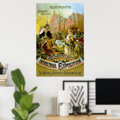 Elfde industriële verbrandingsoven. poster (Thuiskantoor)