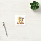 Elfde verjaardag goud post-it® notes (Kantoor)