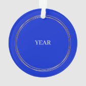 Elfe avec l'ornement Dreidel Chrismukkah (dos)