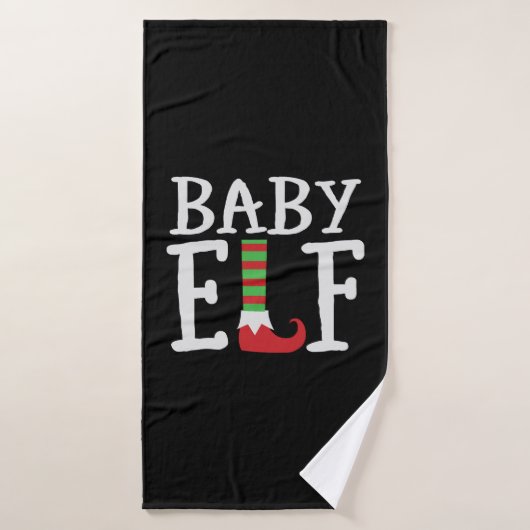 Elfe bébé (Serviette de bain)