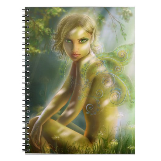 Elfe carnet en bois (Devant)