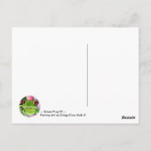 Elfe de grenouille verte - Carte postale (Dos)