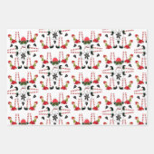 Elfe de Noël, Football, Feuilles de papier d'envel (Devant)