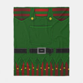 Elfe de Noël Jetez des couvertures Fête Elfe H (Devant)