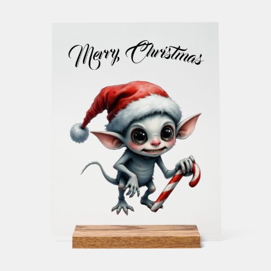 Elfe de Noël Whimsical avec Sucre de canne (Recto)