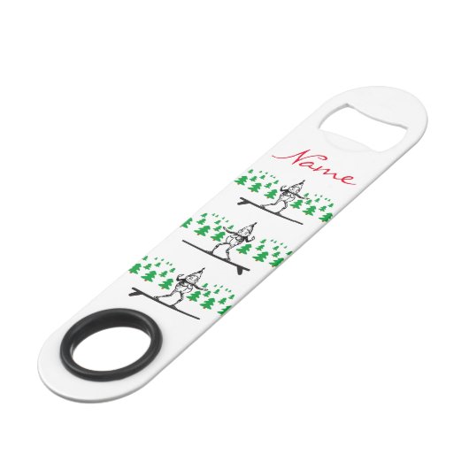 Elfe sur la planche de surf Thunder_Cove (Devant angulaire)