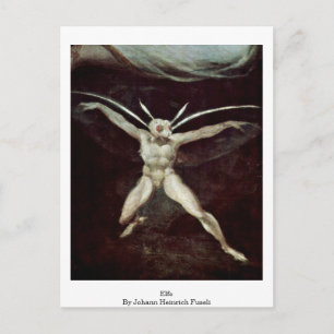 Elfe van Johann Heinrich Fuseli Briefkaart