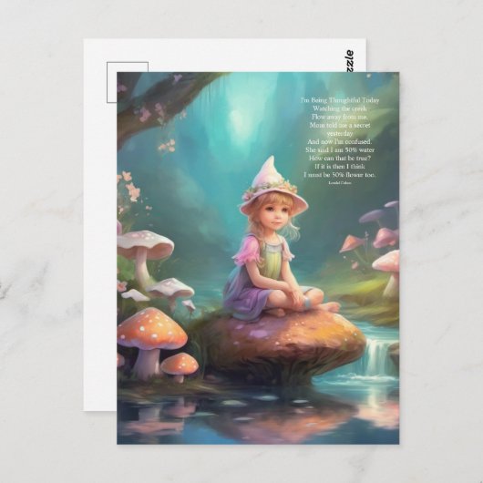 Elfen: Briefkaart (Voorkant / Achterkant)