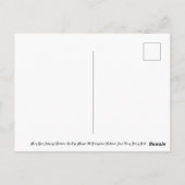 Elfen dansen briefkaart (Achterkant)