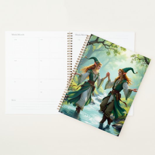 Elfen danskalender planner (Display)