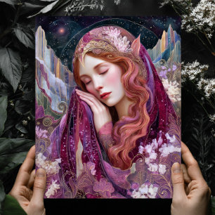 Elfenkoningin Godin Hemelse Fantasie Muur Kunstpri Poster