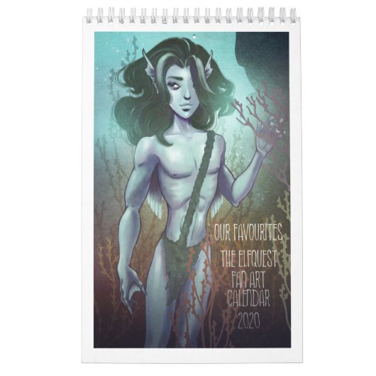 Elfest 2020 Fan Art Calendar Kalender (Hoes)