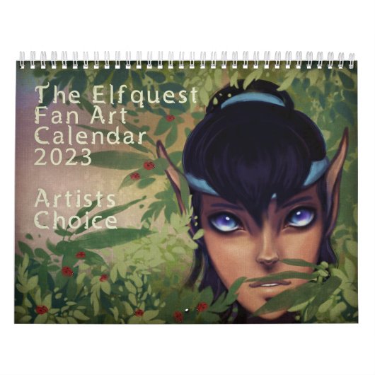 Elfest 2023 Fan Art Calendar Kalender (Hoes)