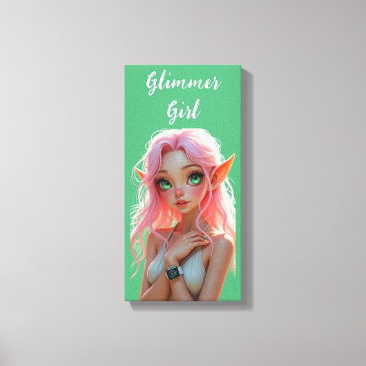 Elfie Canvas Afdruk (Voorkant)