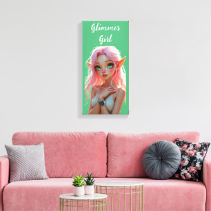 Elfie Canvas Afdruk