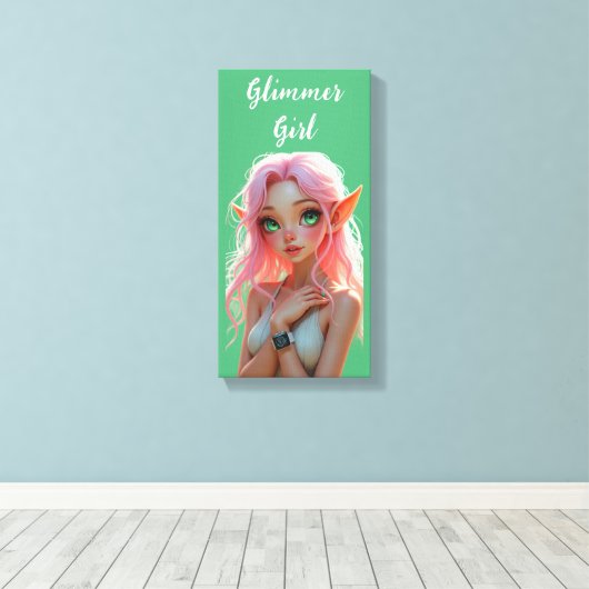 Elfie Canvas Afdruk (Insitu (Houten vloer))