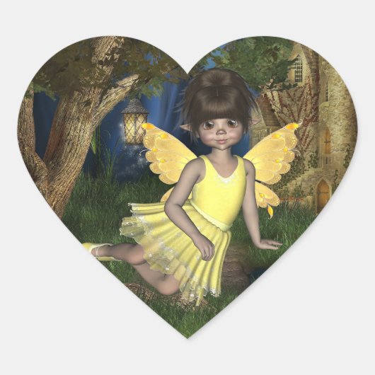 Elfin Fairy Keldie Sticker (Voorkant)
