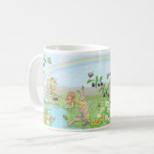 Elfleda en Kiwi-bessen Koffiemok (Voorkant links)