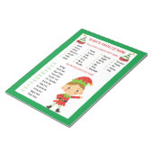 Elfnamen Notitieblok (Schuin)