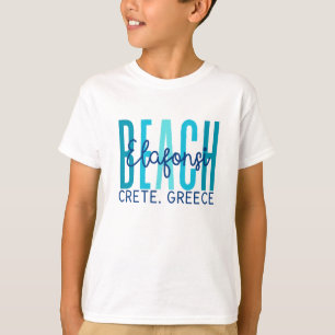 Elfonsi Beach Kreta Griekenland (Oceaan) T-shirt