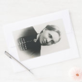 Elfrida Andrée Rechthoekige Sticker (Envelop)