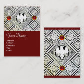 ELGF, felroze RUBY Visitekaartje (Voorkant / Achterkant)