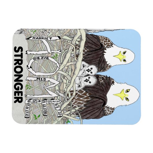 ELGF HARRIET, M15, E17 + E18 BOOK- HOME STRONGER MAGNEET (Horizontaal)