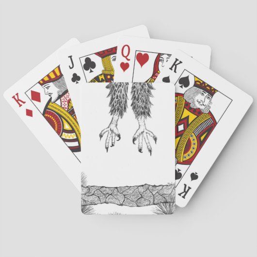 ELGF HARRIET + M - E17 +E18 FLYNG WOOHOO POKERKAARTEN (Achterkant)