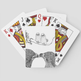 ELGF'S HARRIET + M15 VERTELLEN OWLS I DONT GIVE A POKERKAARTEN