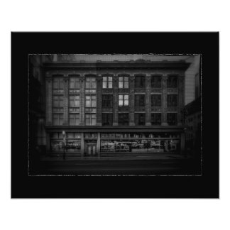 Elgin Building No 1 met rand Foto Afdruk
