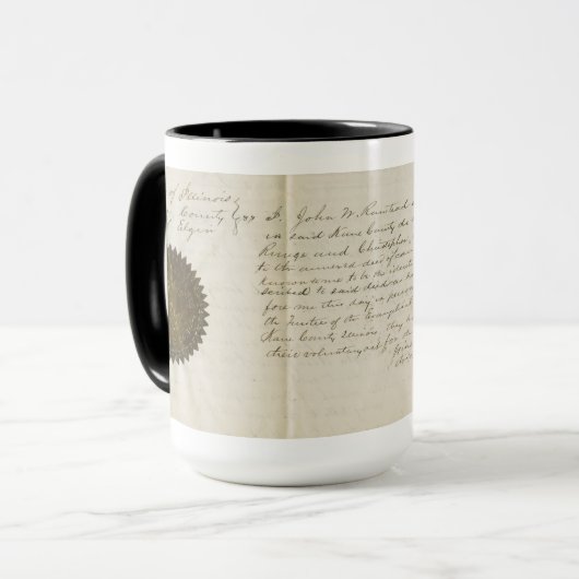 ELGIN ILLINOIS J W RANSTEAD ALS CAFE BUILDING 1870 MOK (Voorkant links)